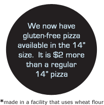 Gluten-free available